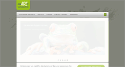 Desktop Screenshot of creartiv-werbetechnik.de